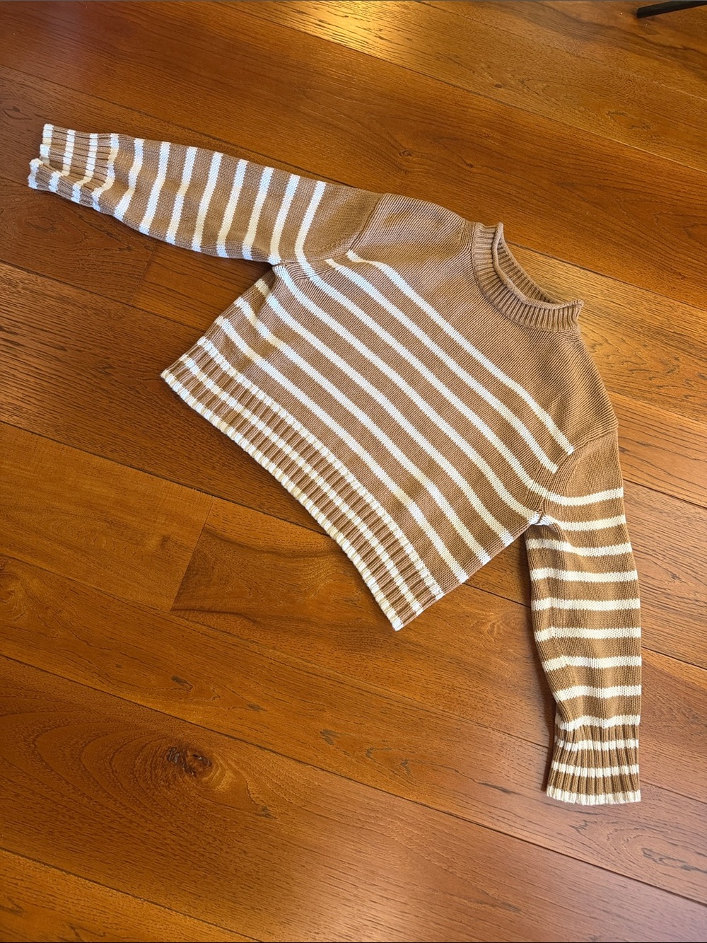 J.Crew Rollneck Sweater In Stripes - Picture 2 of 7